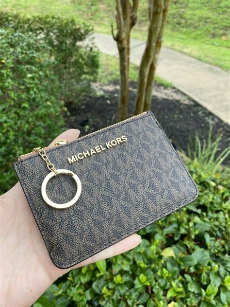 michael kors keychains cheap|michael kors key pouch.